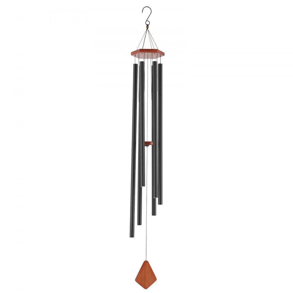 W22081 - 60-Inch Deep Tone Aluminum Wind Chimes for Outdoor Decor