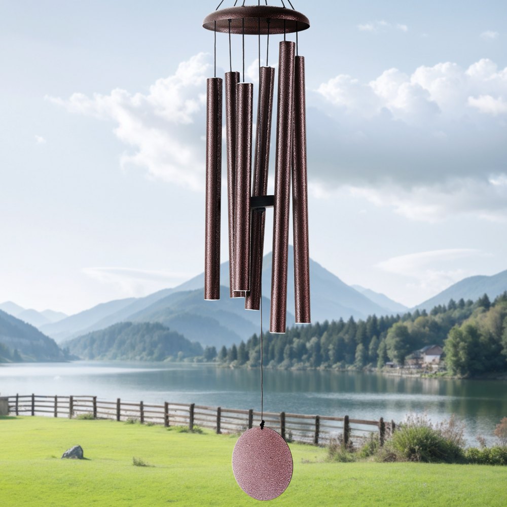M22086 - 45" Deep Tone Aluminum Wind Chimes for Garden Décor