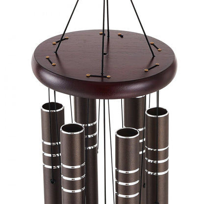 W22079 - 42-Inch Aluminum Deep Tone Wind Chimes for Outdoor Serenity