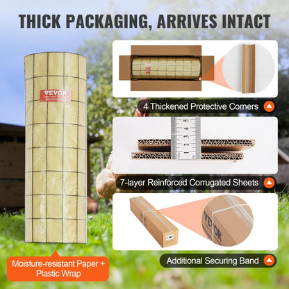 SS16232450 - 24in Galvanized Hardware Cloth for Easy Fencing Installations