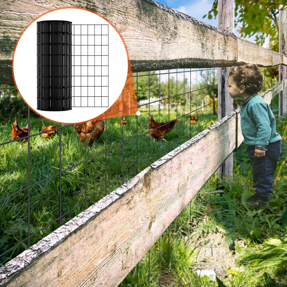 SS16232450 - 24in Galvanized Hardware Cloth for Easy Fencing Installations
