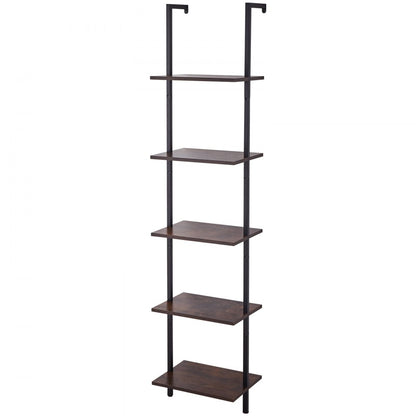 C240256S-01 - 5-Tier Metal Pipe Shelving Unit, 15.75x11.81in, 50lbs Capacity