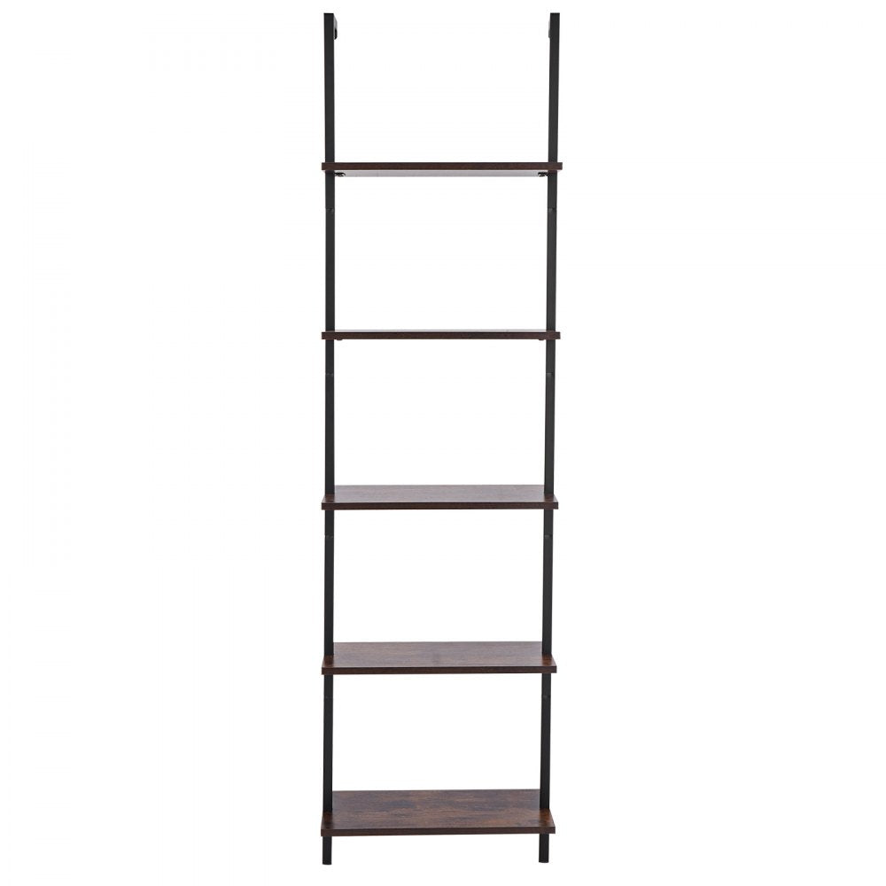 C240257S-01 - 5-Tier Wall-Mounted Metal Shelving Unit for Space Saving