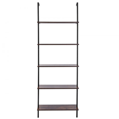 C240258S-01 - 5-Tier Wall-Mount Metal Shelf, 24x11.8in, Durable Steel