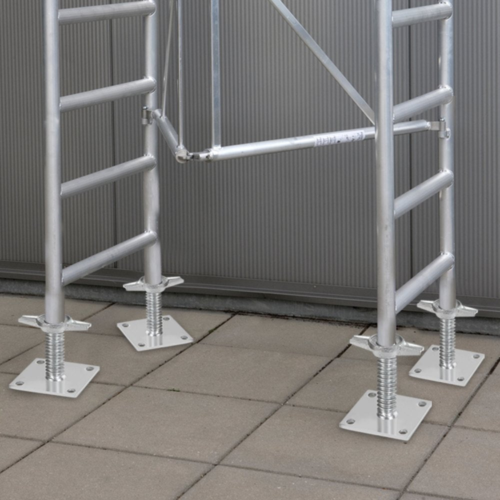 XSJ-2024-F00045 - 18.2" Adjustable Leveling Jacks for Scaffolding Safety