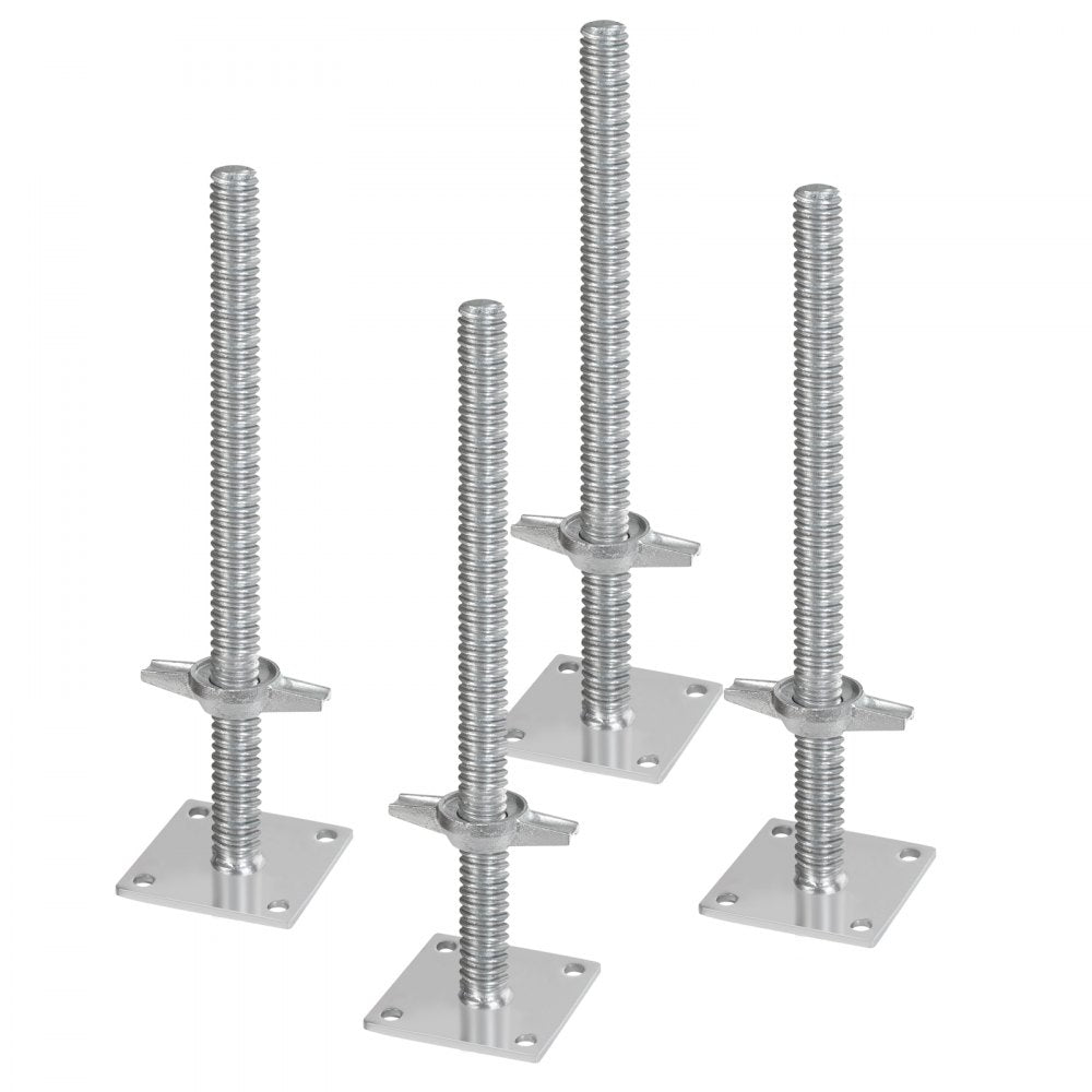 XSJ-2024-F00045 - 18.2" Adjustable Leveling Jacks for Scaffolding Safety