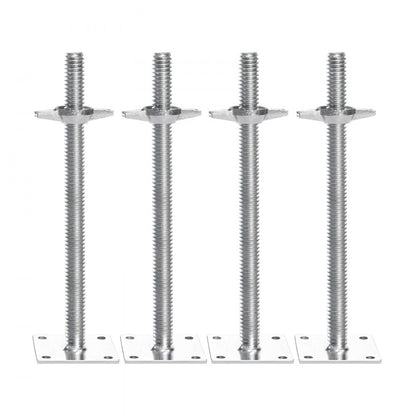 XSJ-2024-F00045 - 18.2" Adjustable Leveling Jacks for Scaffolding Safety