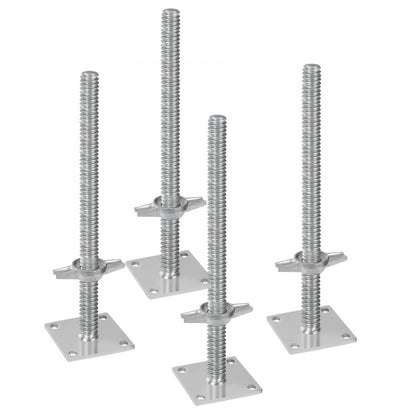 XSJ-2024-F00045 - 18.2" Adjustable Leveling Jacks for Scaffolding Safety