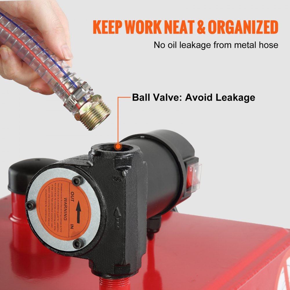 JGC30E - 30 Gallon Fuel Caddy with Electric Pump & Level Indicator