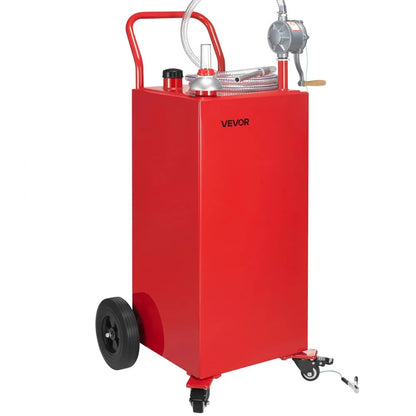 JGC40 - 40-Gallon Manual Pump Fuel Caddy for Efficient Refueling