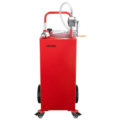 JGC40 - 40-Gallon Manual Pump Fuel Caddy for Efficient Refueling