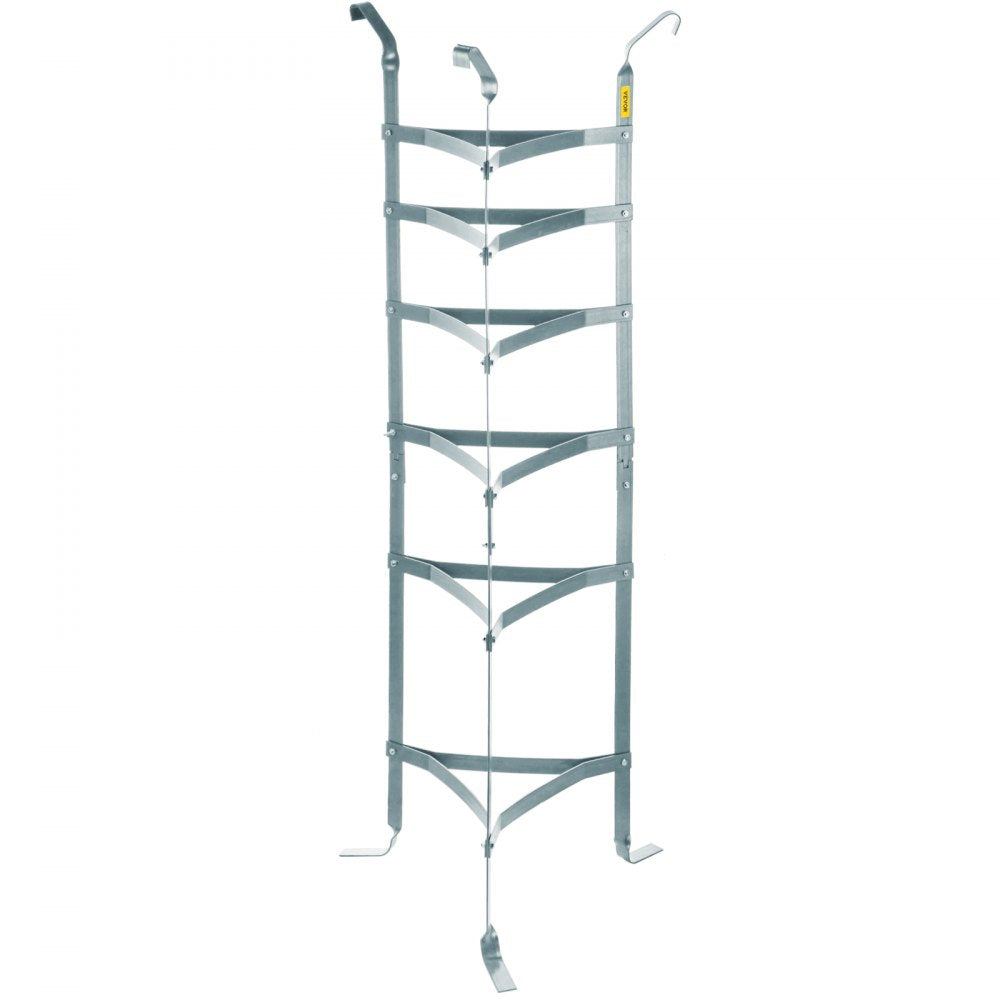 VV-CJJ-6SN - Sturdy 6-Tier Carbon Steel Kitchen Cookware Organizer