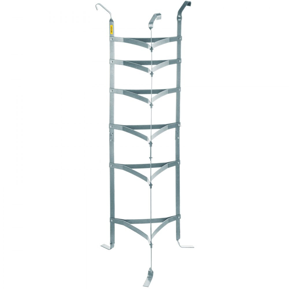 VV-CJJ-6SN - Sturdy 6-Tier Carbon Steel Kitchen Cookware Organizer