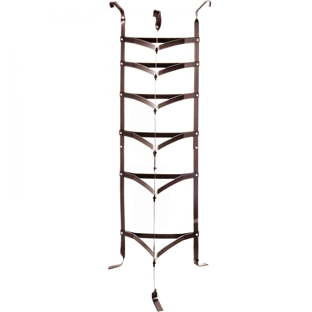 VV-CJJ-6OB - 61.2" Carbon Steel 6-Tier Pot Rack for Kitchen Organization