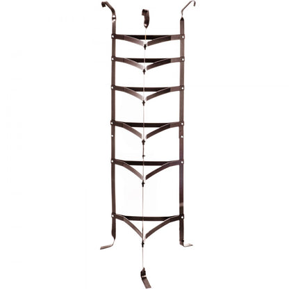 VV-CJJ-6OB - 61.2" Carbon Steel 6-Tier Pot Rack for Kitchen Organization
