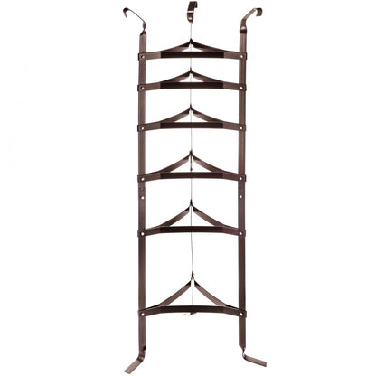 VV-CJJ-6OB - 61.2" Carbon Steel 6-Tier Pot Rack for Kitchen Organization