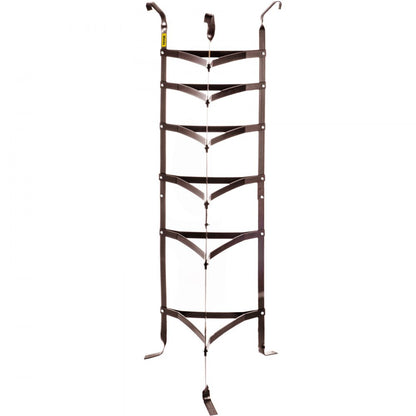 VV-CJJ-6OB - 61.2" Carbon Steel 6-Tier Pot Rack for Kitchen Organization