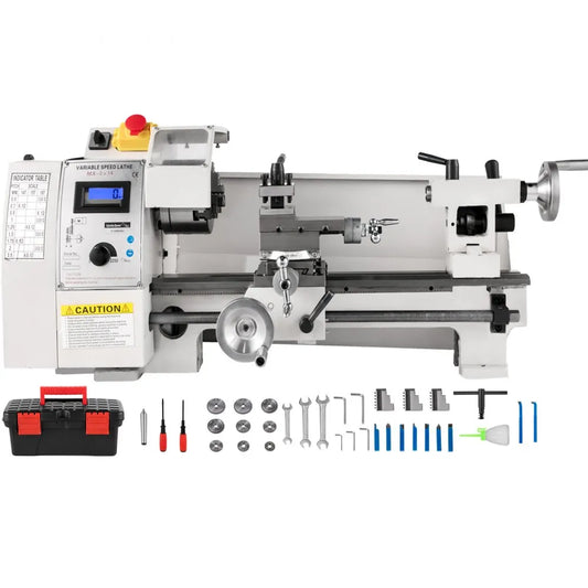 010276902500 - 210mm Mini Metal Lathe for Precision Machining