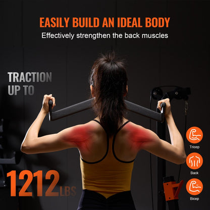TSZW-4# - Heavy-Duty Lat Pulldown Bar with Ergonomic Grip