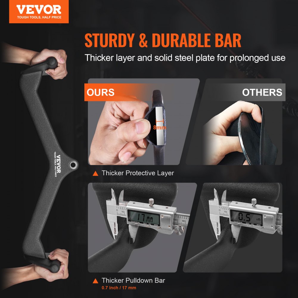 TSJC-1、2、3、5# - Heavy-Duty Pulldown Bar with 1212 lbs Capacity