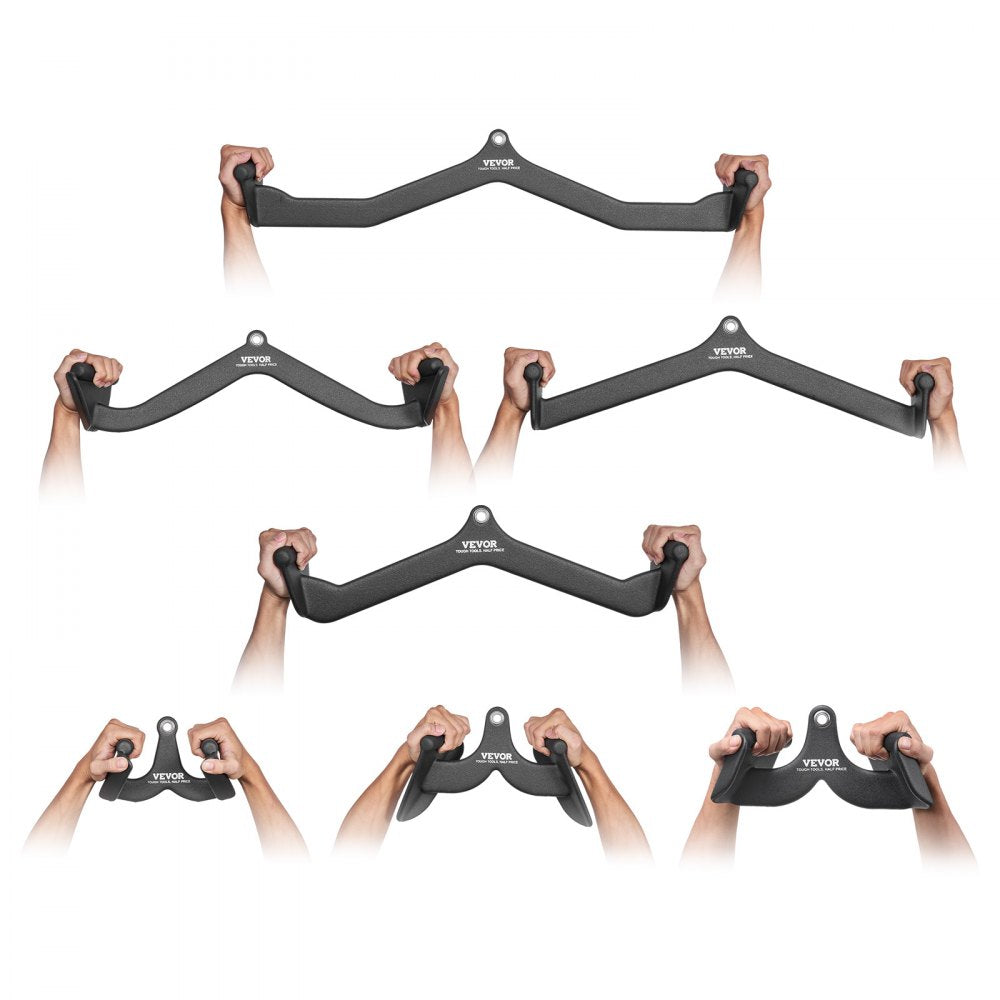 TSJC-1,2,3,5# - Durable Rubber Lat Pulldown Bar for Home Gym Workouts