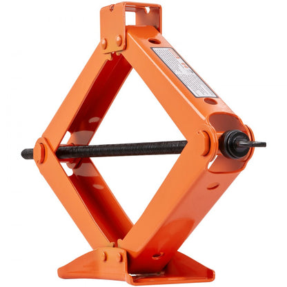 SJ25 - 2.5 Ton Scissor Car Jack, Compact 18.7" for Quick Tire Changes
