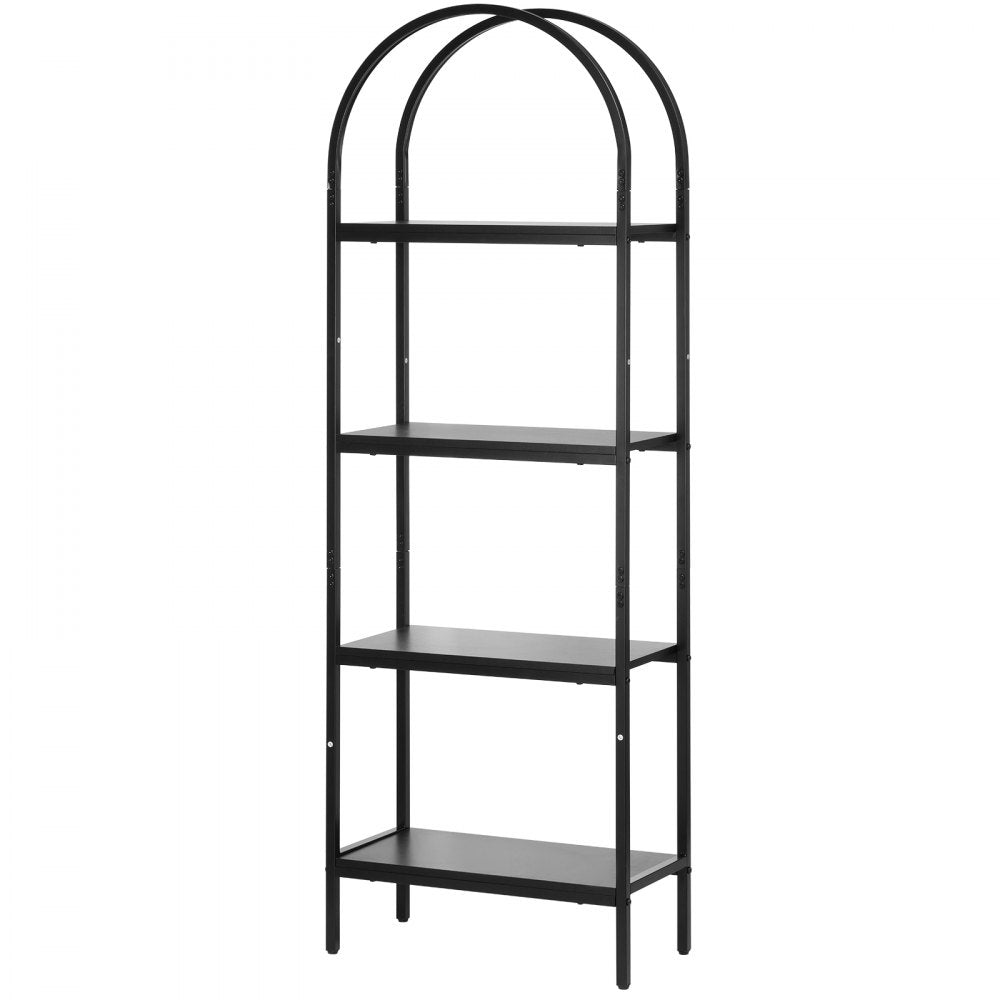 YJX-BS001 - Versatile Metal Bookshelf, Adjustable, 30 lbs per Shelf