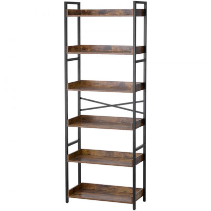 YJX-BS003 - Modern Multi-Tier Metal Bookshelf & Plant Stand