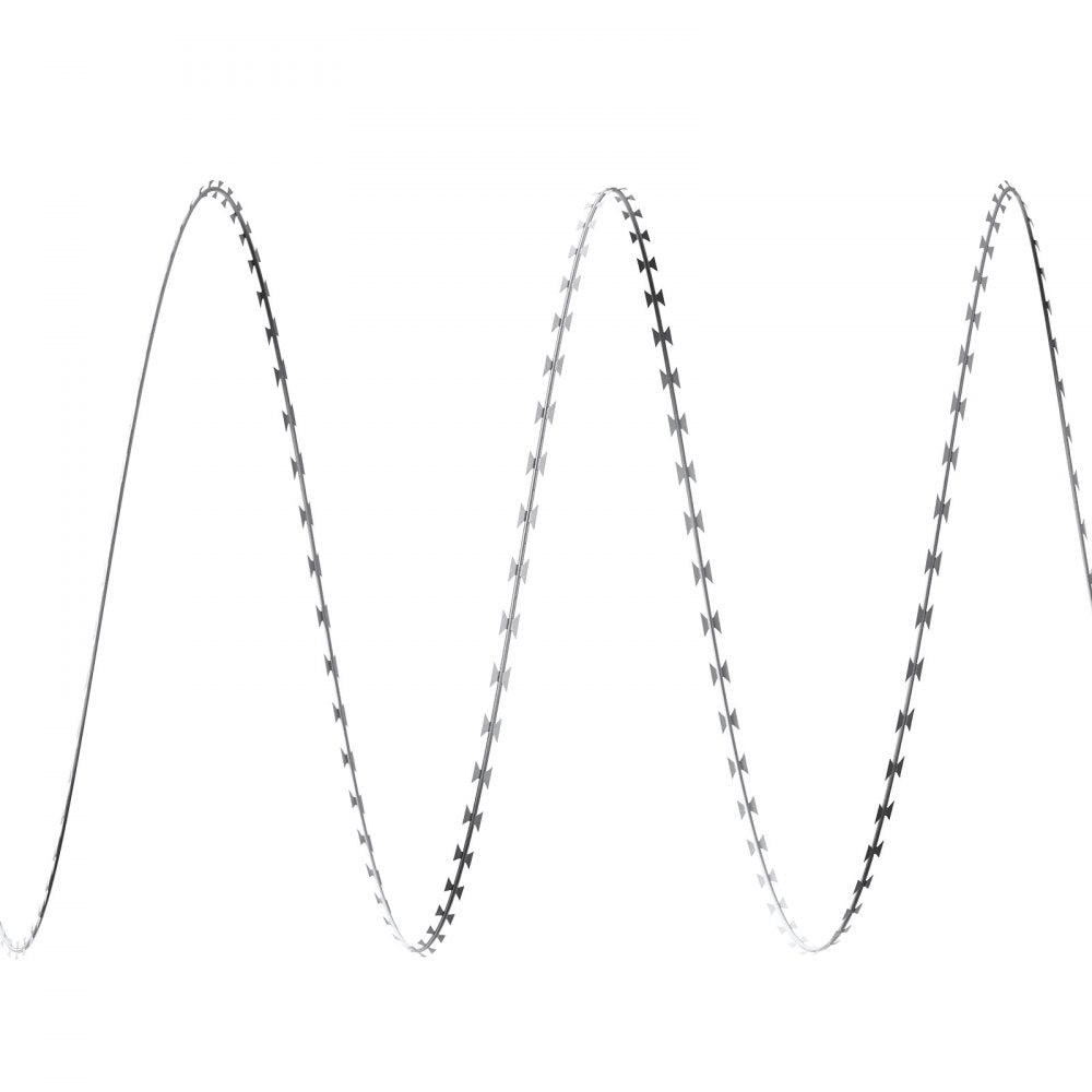 SD-SRBW7.5-BTO22 - 98ft Rust-Proof Razor Wire Fencing with Protective Gloves