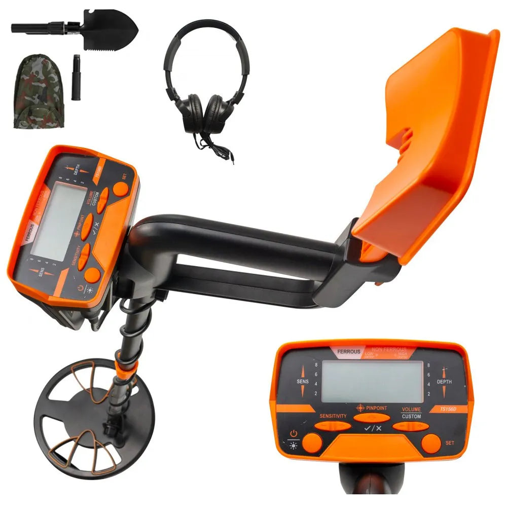 010164664692 - Waterproof Handheld Metal Detector with LCD, Adjustable 3.3-4.2ft