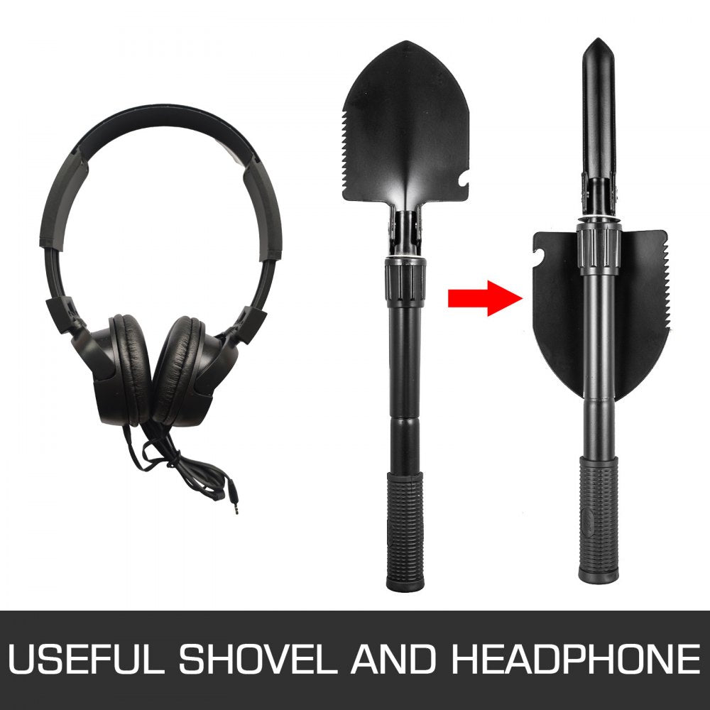 010164664692 - Waterproof Handheld Metal Detector with LCD, Adjustable 3.3-4.2ft