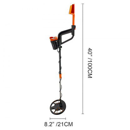010164664692 - Waterproof Handheld Metal Detector with LCD, Adjustable 3.3-4.2ft