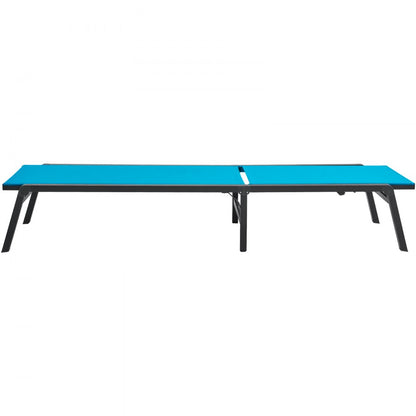 6151 - Foldable Aluminum Chaise Lounge with 5 Adjustable Positions