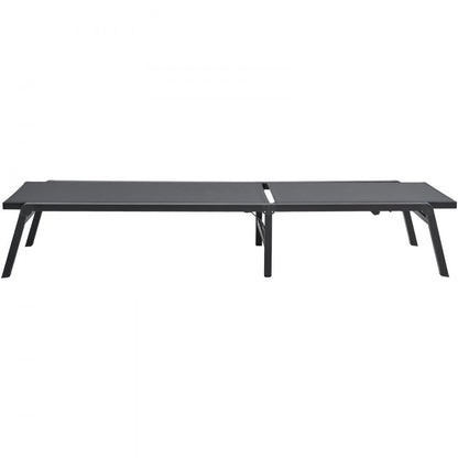 6151 - Adjustable 5-Position Aluminum Outdoor Chaise Lounge Chair