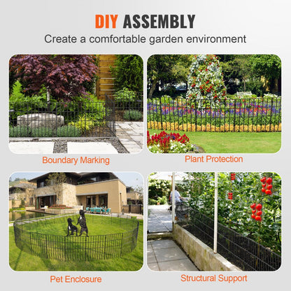 330x440-10 - Durable 17in VEVOR Animal Barrier Fence, Effortless Installation