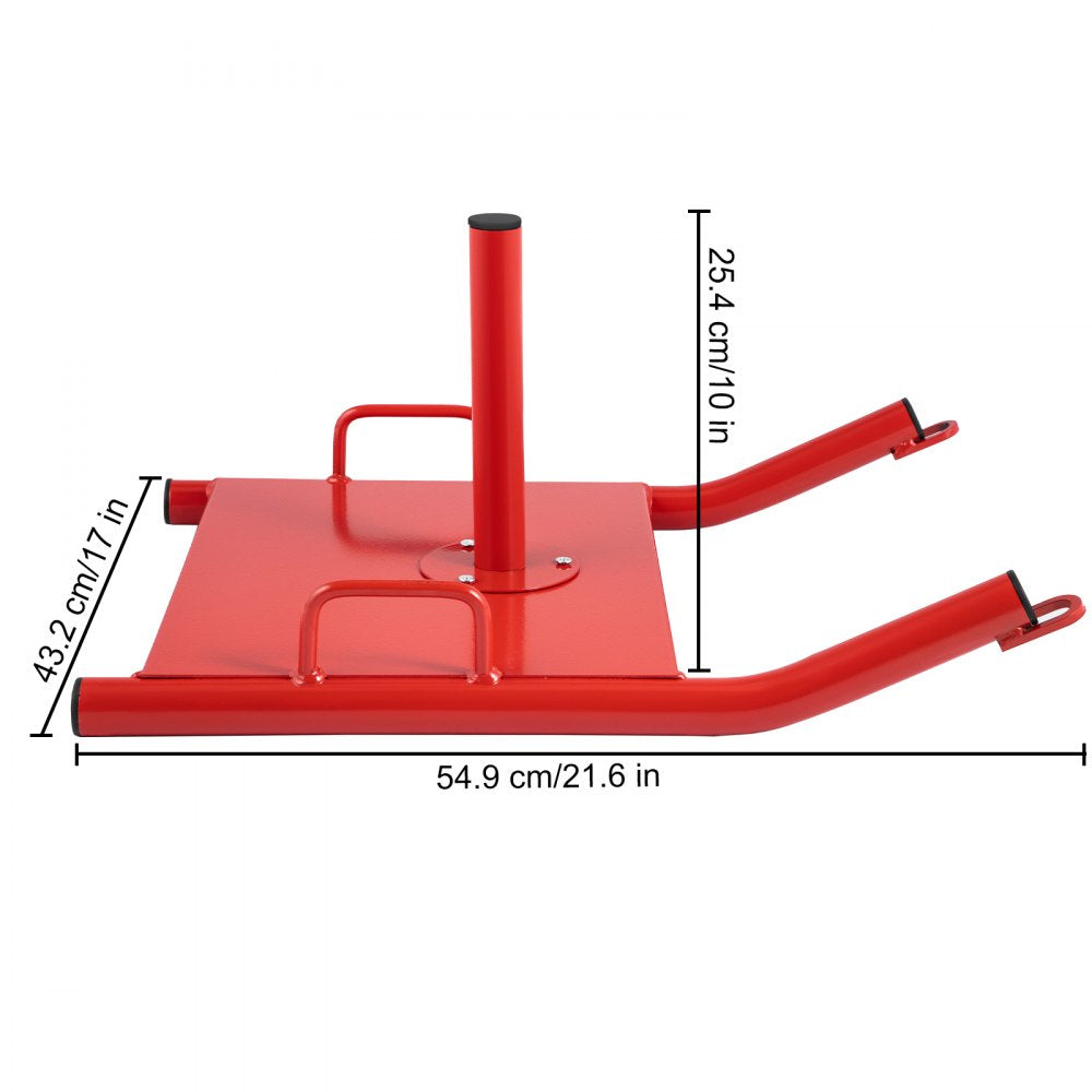 010200485503 - Durable Speed Training Sled for Weight Dragging, 500 lb Capacity