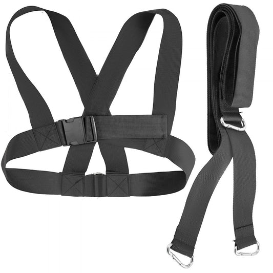 010200485503 - Durable Speed Training Sled for Weight Dragging, 500 lb Capacity