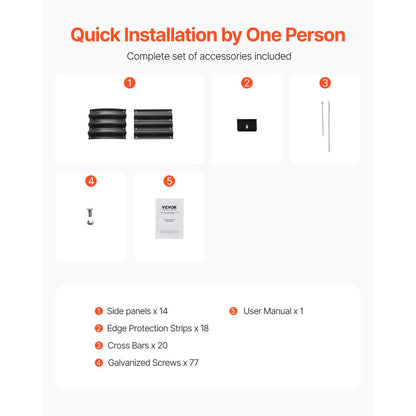 GM61003-240X60X27CM - Durable 8x2 ft Metal Raised Garden Bed for Deep-Rooted Plants