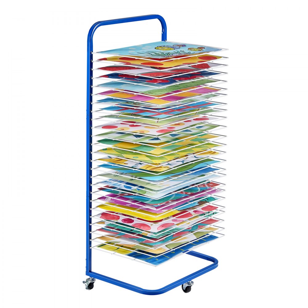 HS-LH2 - Professional 25-Shelf Drying Rack for Artworks, 8.27 lbs Capacity