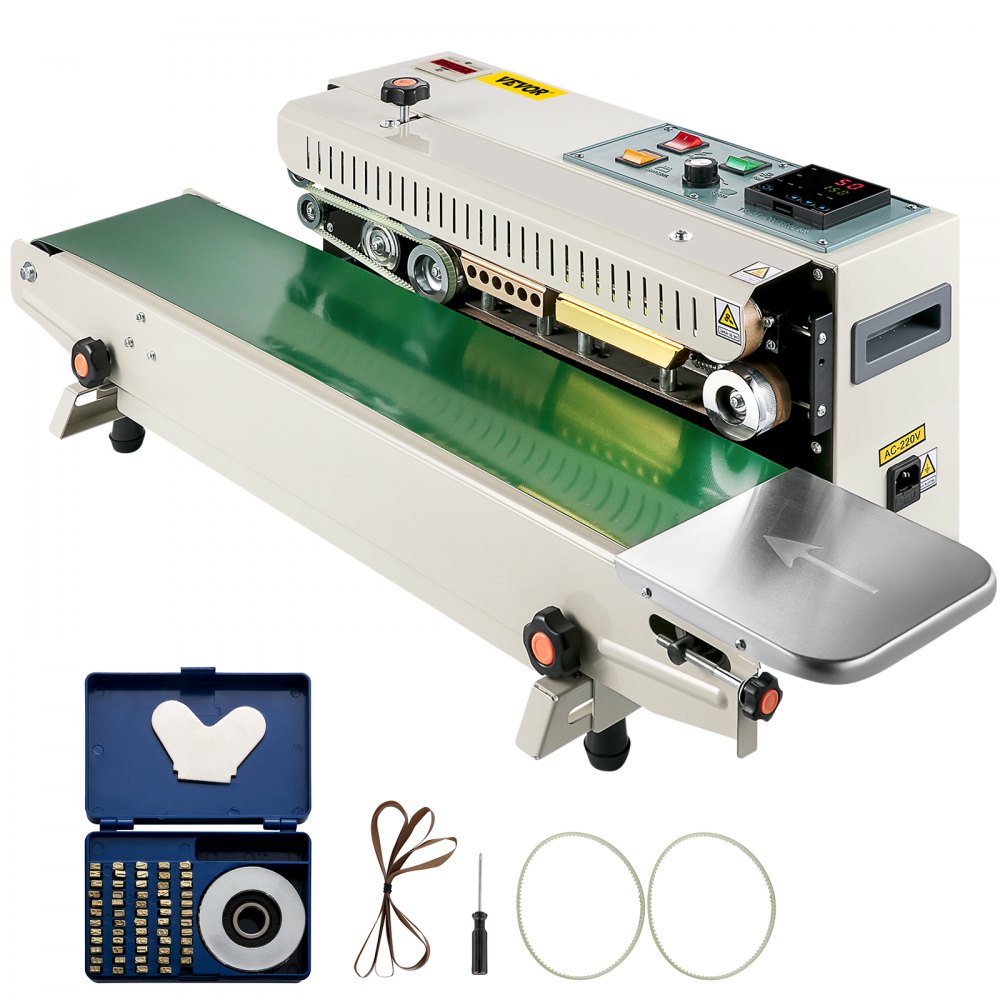 FR900K - High-Speed Bag Sealing Machine with Logo Printing Capability