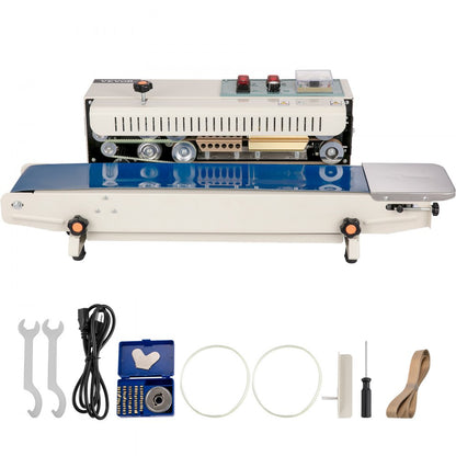 FR900 - High-Speed Continuous Sealer for Plastic Films, 0.24-0.6" Width