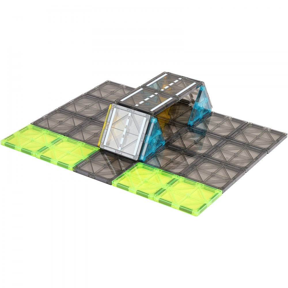 56CXJM8 - 56 PCS Magnetic Tile Set for Creative Building Fun