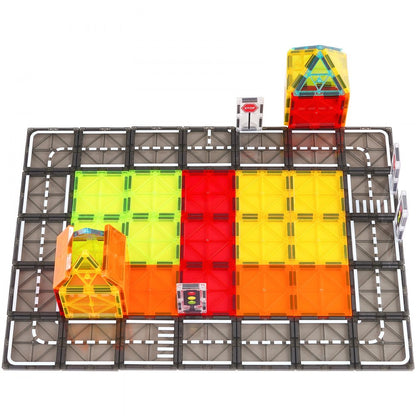 56CXJM8 - 56 PCS Magnetic Tile Set for Creative Building Fun