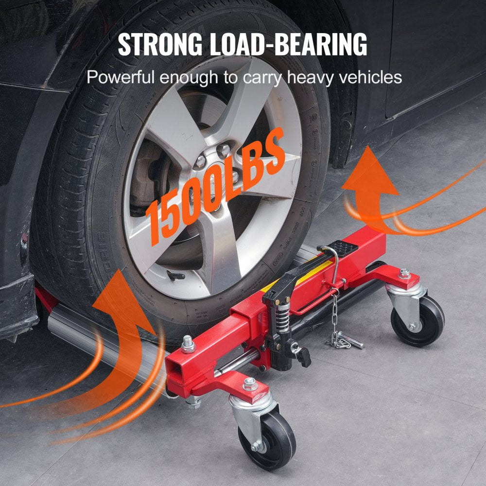 MR8016-4 - 12" Tire Wheel Dolly for Easy Vehicle Movement and Maintenance