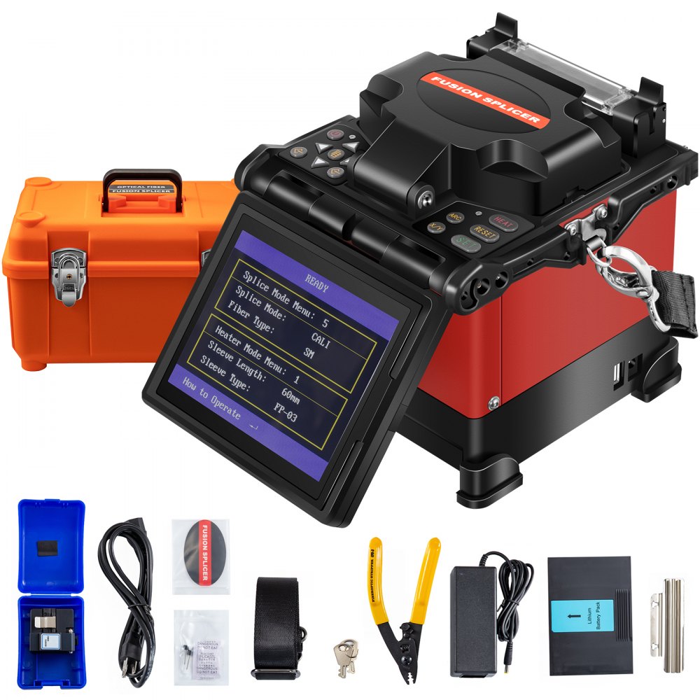 JW4108S - Lightweight Fiber Splicer with 9s Splice Time