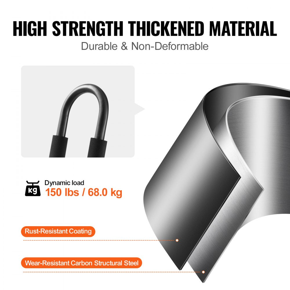 C09-2 - Heavy-Duty J-Shape Kayak Roof Rack, Supports 150 lbs