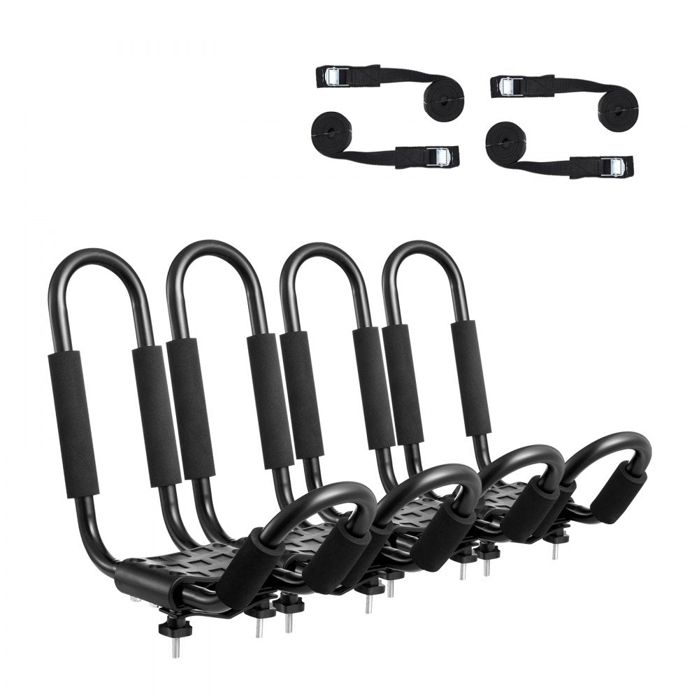 C09-4 - Heavy-Duty J-Shape Kayak Roof Rack for Easy Transport