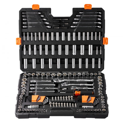 XL3264 - 205-Piece VEVOR Automotive Tool Set & Storage Case