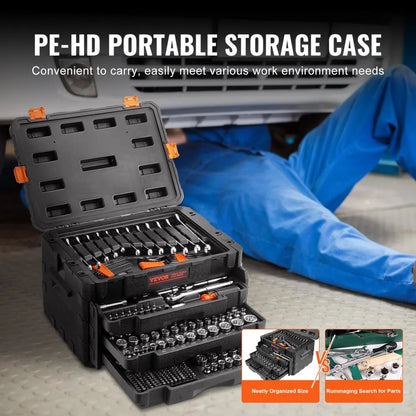 XL3265 - 450-Piece VEVOR Tool Set for DIY and Repairs