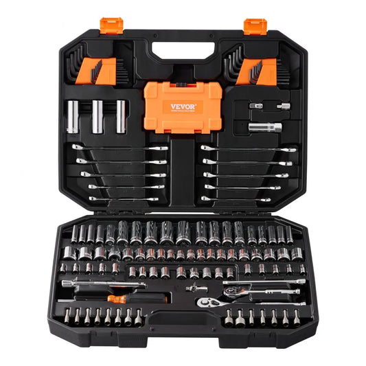XL3263 - 145-Piece VEVOR Mechanics Tool Set in Durable CR-V Material